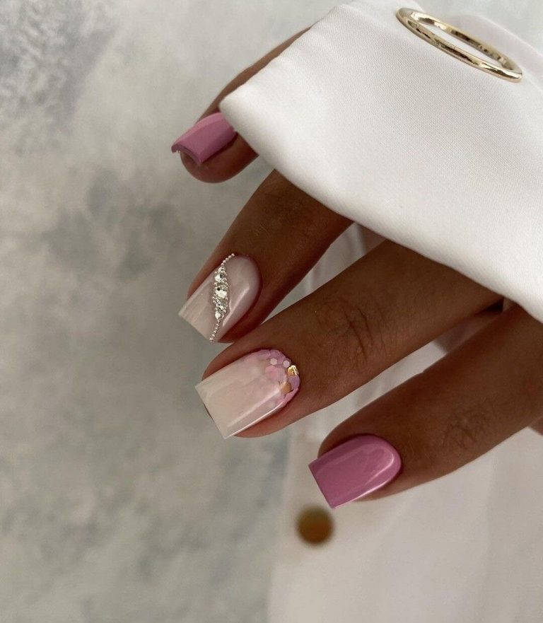 idées ongles mariage