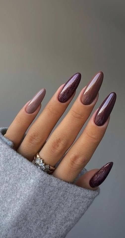 couleurs ongles automne