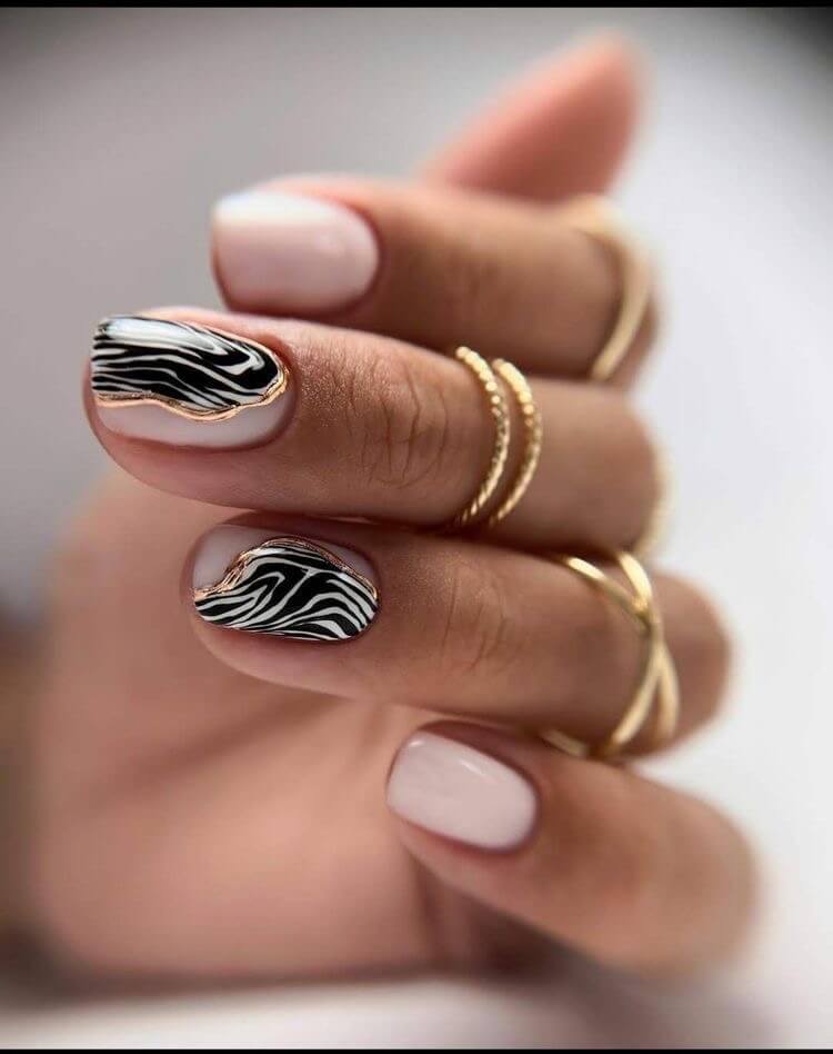 Manucure ongles courts 