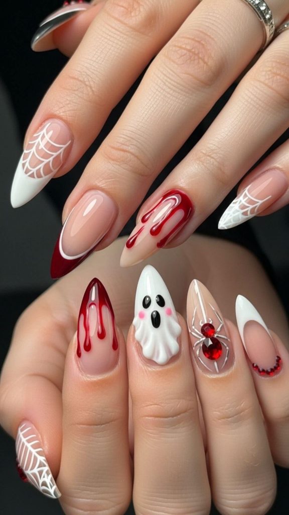 ongles halloween