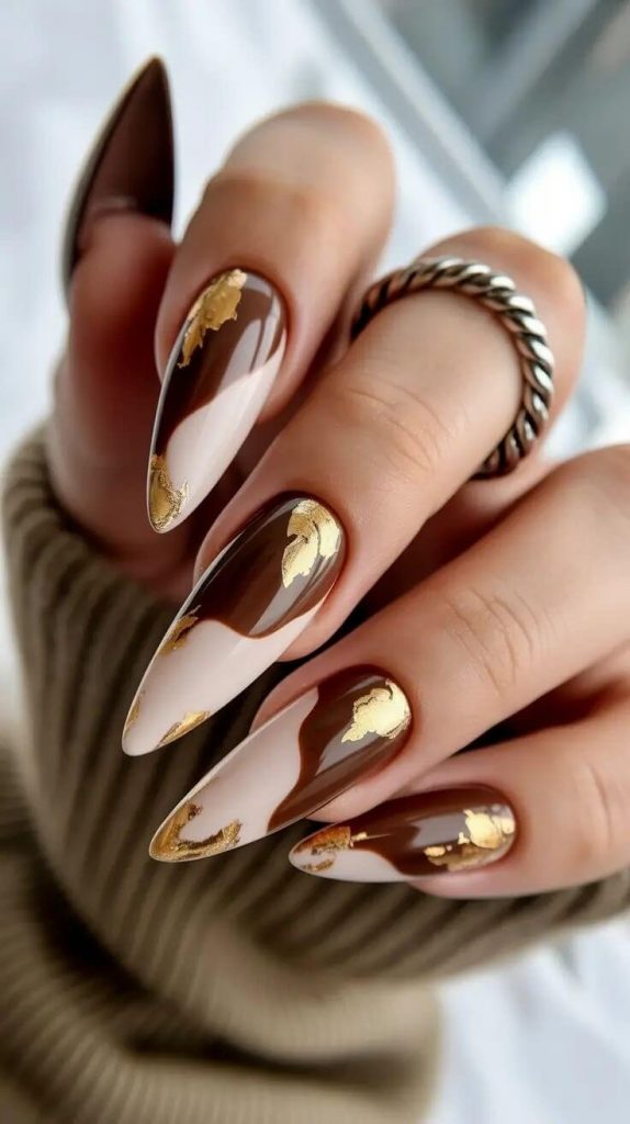 idées ongles hiver