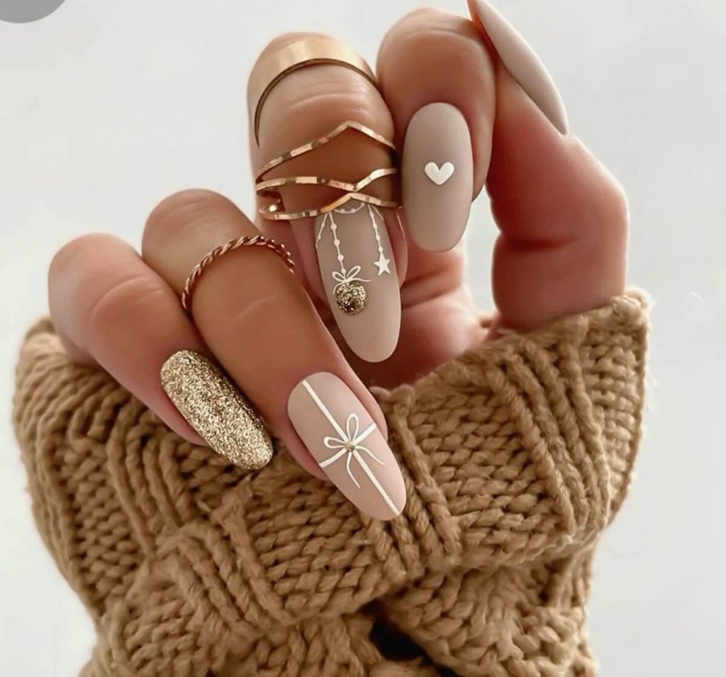 idées ongles hiver