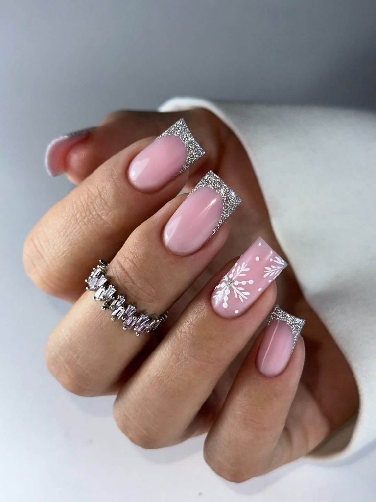 ongles fêtes de fin d'année