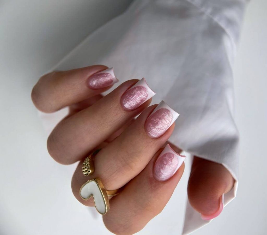faire sa manucure de mariage
